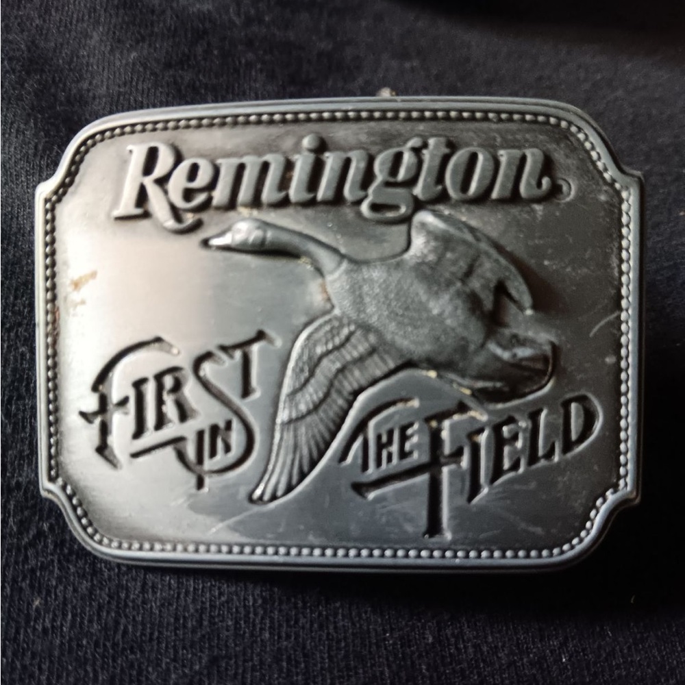 Remington, Canadian goose belt buckle
